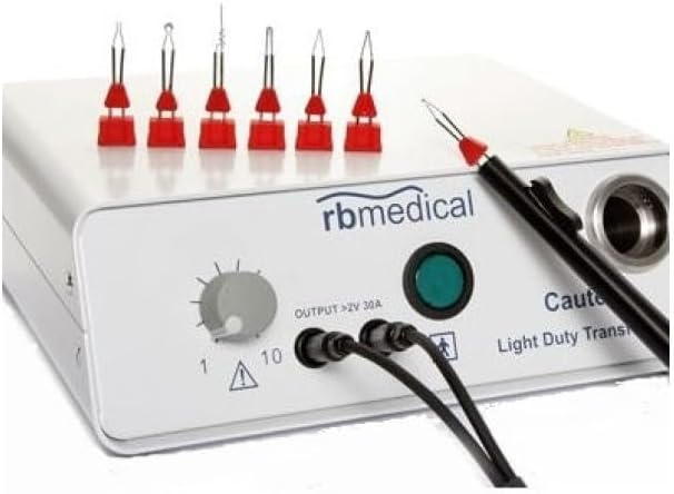 Light Duty Ophthalmic Cautery Set with JA114 Eye Handle & 5 Eye Burners (JC623)
