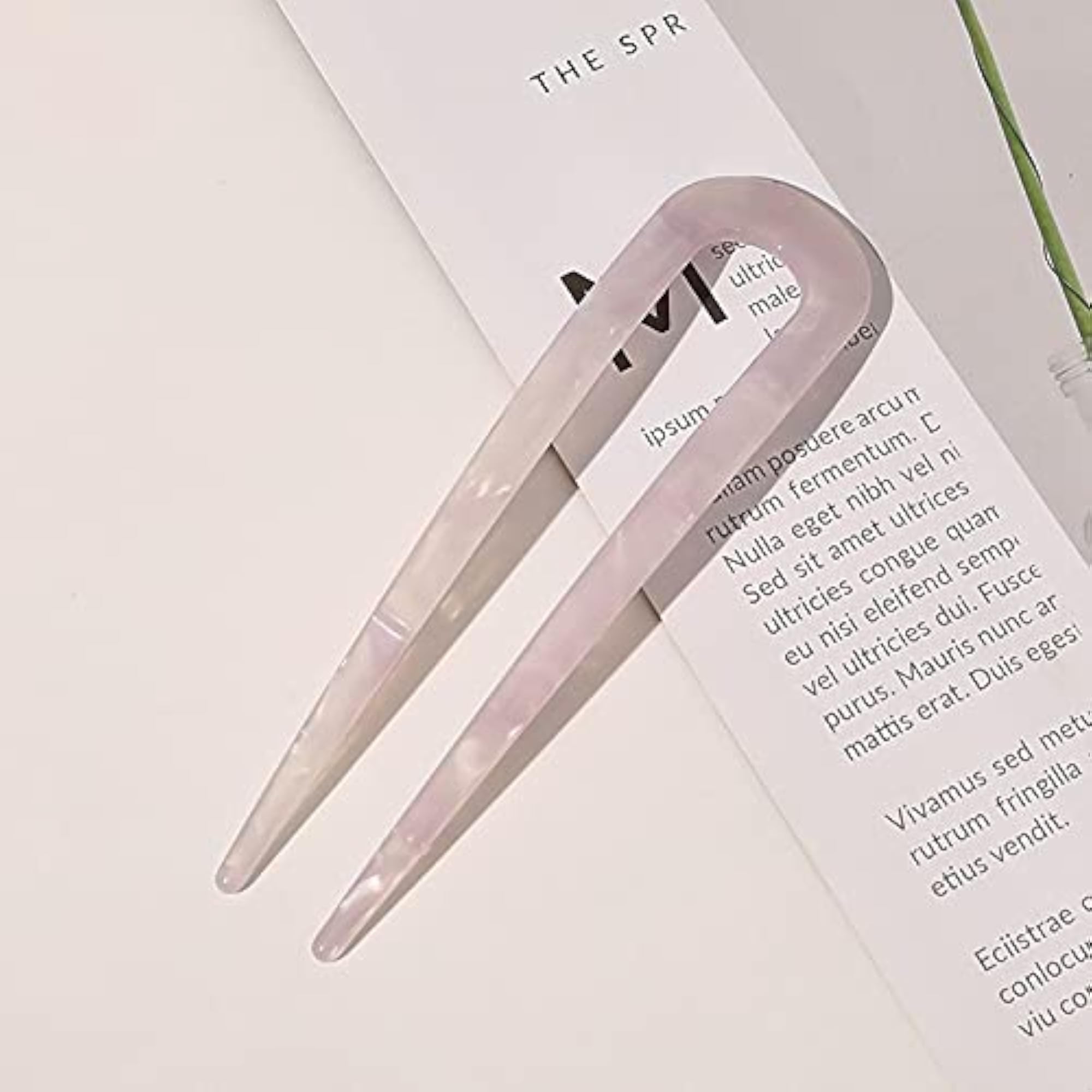 6PCS U Shaped Hair Pins for Casual Styling