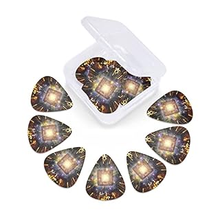 Guitar Picks Technology Data Future Abstract Space Color Médiators pour guitare électrique basse acoustique Cadeau pour amateurs de guitare acoustique Lot de 12 avec boîte - Les Beatles, Paul McCartney, John Lennon, RIngo Starr, George Harrison Guitar Picks Technology Data Future Abstract Space Color Médiators pour guitare électrique basse acoustique Cadeau pour amateurs de guitare acoustique Lot de 12 avec boîte – Image 3