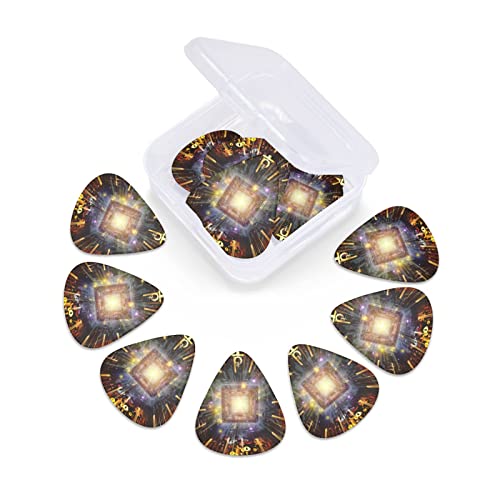 Guitar Picks Technology Data Future Abstract Space Color Médiators pour guitare électrique basse acoustique Cadeau pour amateurs de guitare acoustique Lot de 12 avec boîte - Les Beatles, Paul McCartney, John Lennon, RIngo Starr, George Harrison Guitar Picks Technology Data Future Abstract Space Color Médiators pour guitare électrique basse acoustique Cadeau pour amateurs de guitare acoustique Lot de 12 avec boîte – Image 4