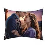Gjgdbxdw Twilight Embrace Print Pillowcase 20x26 Inch - Standard Size Pillow Cases Cover with Zipper, for Bedroom, Sofa, Couch