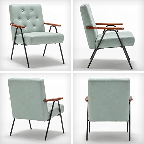 Sillón Moderno Plegable Verde miniatura 7