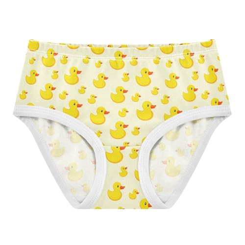 Cute Rubber Duck Yellow Toddler Girls's Underwear 2T 2301896