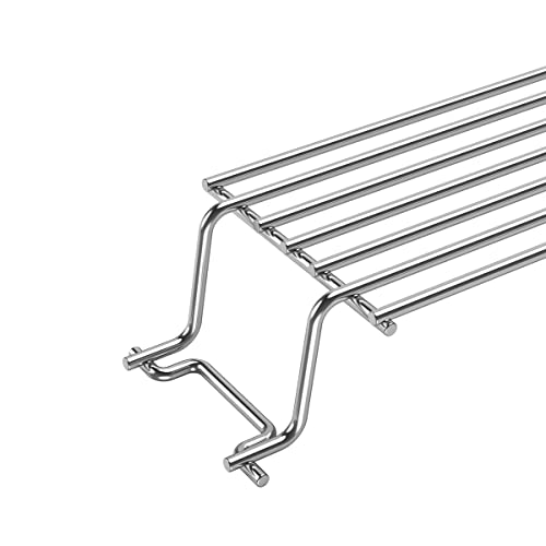 Image of SafBbcue 67027 Warming Rack for Spirit II 3 Burner Grills,for Weber Spirit II E /S-310 /320(2017 & Newer) GS4 Gas Grills,Replacement Parts for Weber Spirit II 300 Series,Stainless Steel