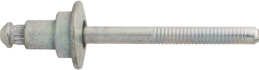 Auveco # 24611 Shoulder Rivet Zinc 1/4" GM. Qty 10.