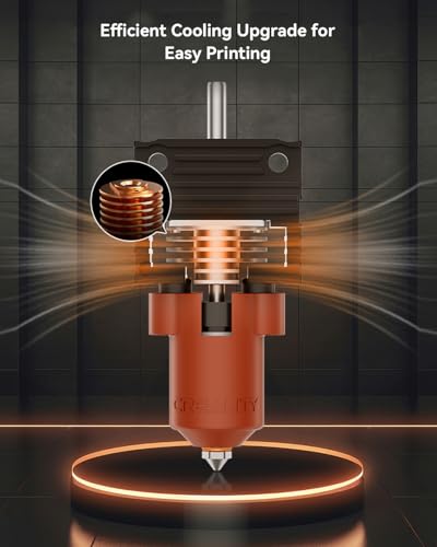 Image of Creality Official K1 Max /K1C /K1 SE /K1 Upgrade Ceramic Heating Block Kit, Unicorn Quick-swap Nozzle Kit, K1 Max High-Speed Printing Hotend Kit, Supports 300C High Temperature (Terminal Without Buckle)