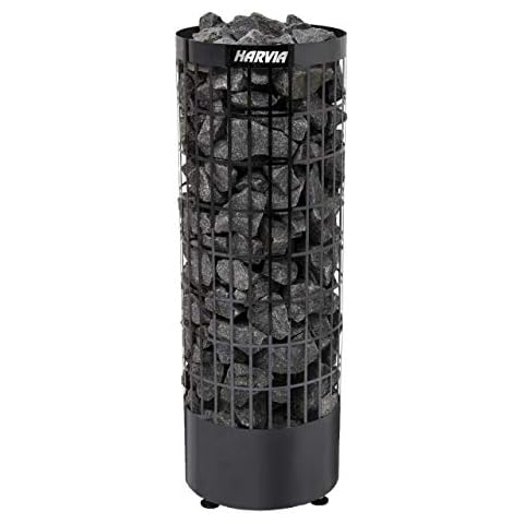 Estufa para sauna Harvia Cilindro Black Steel PC90E Cover