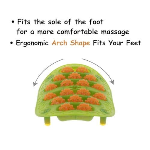 Image of Stress Relief Roller Foot Massager Pain Stress Relief Roller Massager Foot Arch Legs Shiatsu Pain Relief Massager for Plantar Fasciitis, Foot, Heel, Massager Roller (1Pcs)