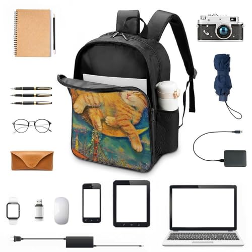 Mochila Escolar Impermeable con Estampado Juvenil para el Día a Día 4