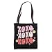 Retro Xoxo Valentine Day, Groovy Funky Cute Design Tote Bag