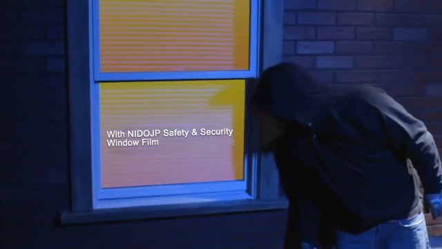 Película de seguridad transparente para ventanas 4 Mil miniatura 7