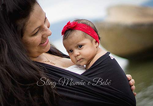 Wrap Sling Algodão Preto