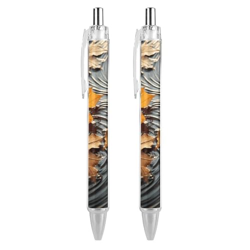 Bolígrafos retráctiles de tinta negra 0.5 mm