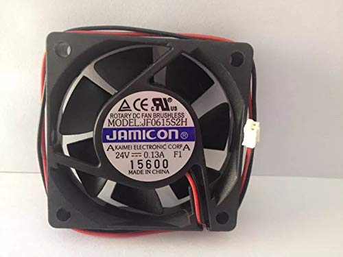Ventilateur de refroidissement 60x60x15mm JF0615S2H contre la surchauffe 24V