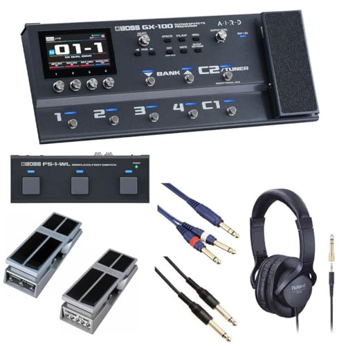 BOSS/GX-100 Guitar Effects Processor[R݂ɃTEhCNZbg] FS-1-WL + FV-500L + BT-DUAL