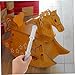 STOBAZA Horse Riding Handle Toy Plush Horse Handle for Toddlers Children's Riding Gear Accessory