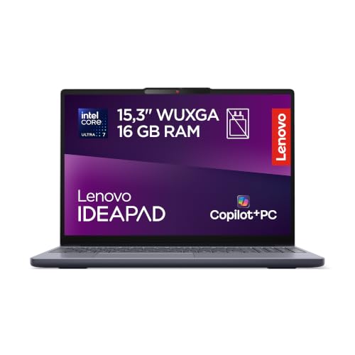 Lenovo IdeaPad Slim 3 Gen 11 – Ordenador Portátil 15.3" WUXGA (Intel Core Ultra 7 355, Copilot+ PC, 16 GB RAM, 1 TB SSD,