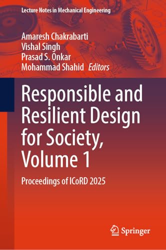 ICoRD 2025 Volume 1 : guide de conception mécanique pour une société résiliente - 2