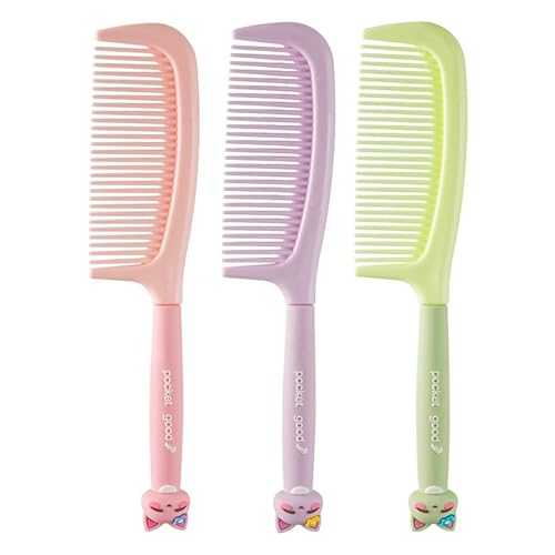 3 Peines para Mujer para Desenredar con Mango Estilizado miniatura 1