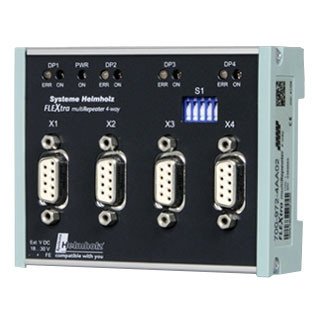 700-972-4AA02 150 MA, 4-Way, 5 V, 9.6 KBPS to 12 MBPS, DIN Rail MOUNTING, FLEXTRA, MULTIREPEATER, PROFIBUS Repeater INCL. Instruction