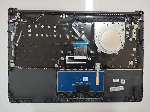 Substituição para HP Probook 240 G7 245 G7 Capa superior para laptop Apoio de palmeiras Teclado Touc