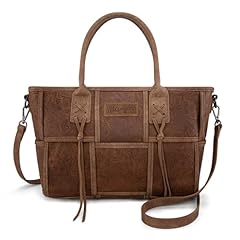 Floral Tooled Brown