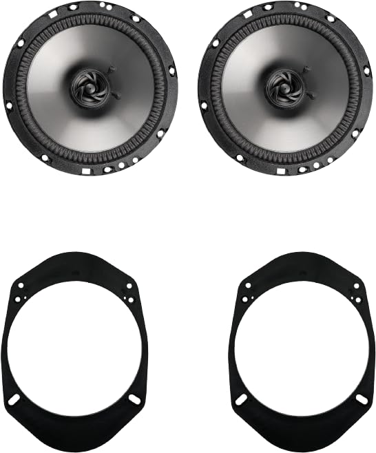 Kit 2 Casse Axton AE165 Per Ford Fiesta 2001-2008, Focus 1998-2005, Fusion 2002-2008, Ka 1996-2008, Puma 2006 In Poi, Mondeo 1989-2007, Transit 1994-2006 Con 2 Supporti Anteriori