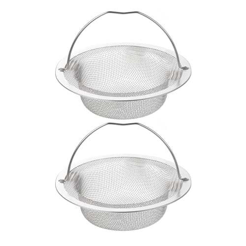 Colador para fregadero de cocina acero inoxidable 2 unidades