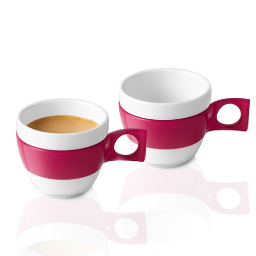 Nescafé Dolce Gusto Espresso Tazas de Porcelana, 2 Unidades, 60 ml