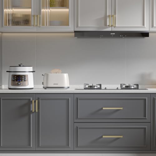 Goldenwarm 25 Pack 10-1/16" CC Brushed Gold Cabinet Pulls Kitchen Handles by Goldenwarm - Used condition - Image 5
