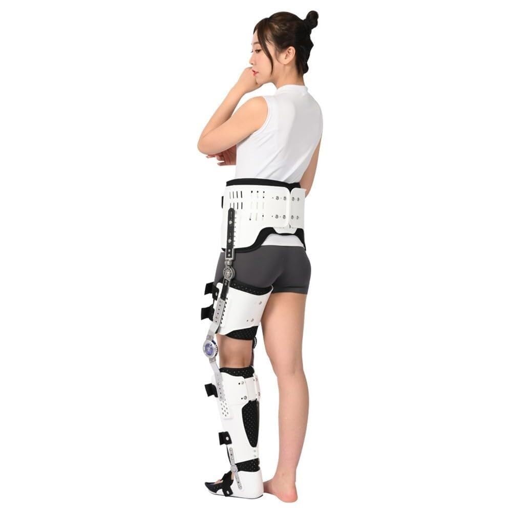 Adjustable Hinged Hip Abduction Orthosis Hip Joint Protection Device For Hip Groin Hamstring And Sciatic Nerve Pain Relief Post Op Hip Brace Recovery Stabilizer(Left)