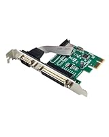 S SIENOC DB25 Parallel Port LPT Printer DB9 RS232 zu to PCI-E PCI Express Card Adapter Converter WCH Chipsatz