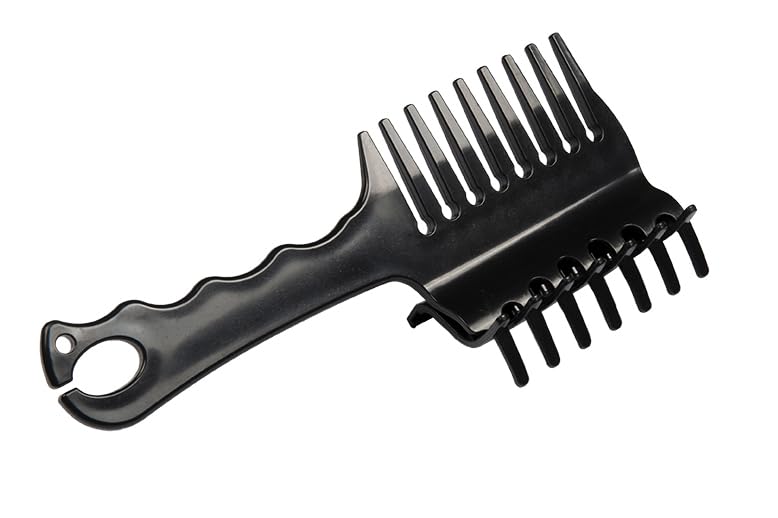 Cepillo HKM 13858 burdeos para quitar polvo y suciedad del pelo