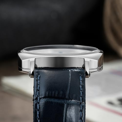 Image of Militado ML11 36mm Mechanical Watch - ST1701K Self-Wind Automatic Movement Domed Sapphire Crystal Watches for Men 100M Waterproof Retro Men's Watch with Leather Watch Band
