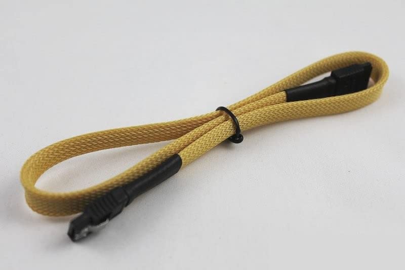 Darkside cable de datos 45 cm SATA 3.0 180° a 180° amarillo