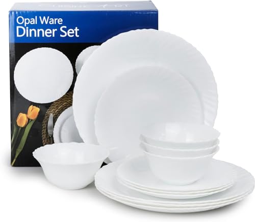 Cuisine Art Opalware Dining Collection Dinnerware - Exquisit...