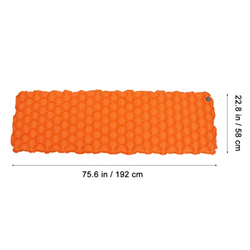 Colchão de ar inflável portátil para acampamento BESPORTBLE, tapete de barraca para caminhadas, viag