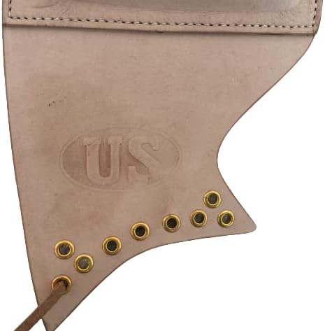 WWII U.S. Garand Leather Sniper Rifle Cheek Pad - Reproduction (Right)