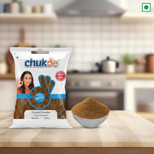 Image of Chukde Cumin Powder (Jeera) 500g - Economy Pack | Pure & Aromatic (Pack of 1)