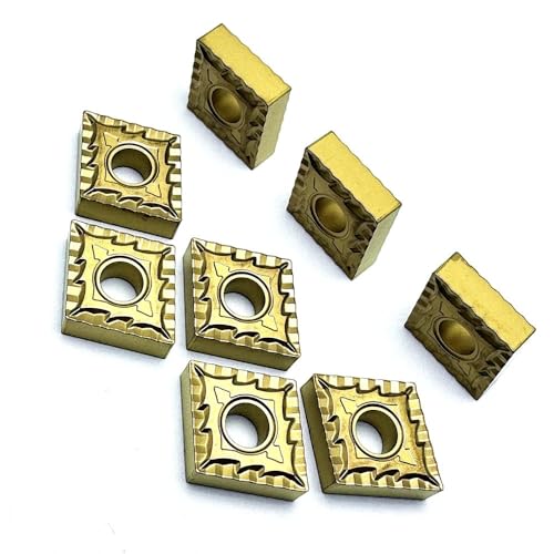 Herramientas para torno 10 piezas CNMG120404CQ CNMG120408CQ miniatura 1