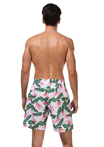 WIWIQS Family Matching Bathing Suits Father and Son Matching Swim Trunks4