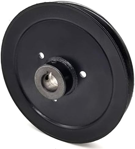 Hustler 602754 V-Groove Drive Pulley - 7'' Dia. - 7/8'' Bore - Steel