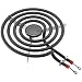 660532 MP15YA 1500W 4 Coil Electric Range Burner Element Unit 6" Compatible with Whirlpool Maytag Replacement Part by AMI - Replaces 316439801 77001106 ERS46Y15 AP4502986