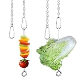 Chicken Veggies Skewer Vegetable Coop Hanging Chicken Feeder Toy for Hen, Rooster, Duck, Poultry