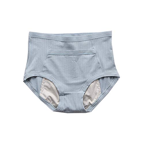 ppactvo Culotte Menstruelle Culottes Femmes Culotte Menstruelle Flux Abondant Boxer Femme Coton Culotte Femme Taille Haute Panty Coton Culottes Menstruelles Blue,XX-Large Cover