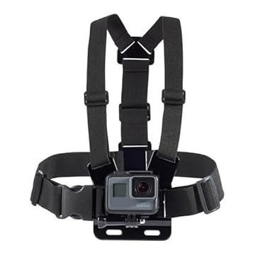 Suporte Peito Mount Cinta Peitoral Compátivel Gopro Hero 3 7 8 9 10 11 12