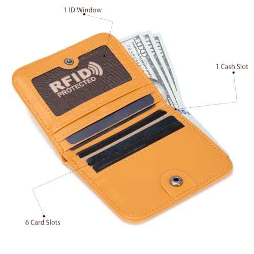 Image of Montana West X Wrangler Small Womens Wallet Rfid Blocking Wallets Bifold Credit Card Holder Wallets with Clear ID Window