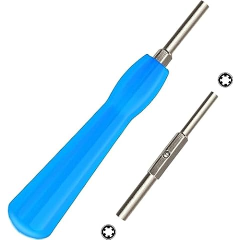 Gamebit Security Screwdriver, SAREAL Double-ended 4.5mm 3.8mm Gamebit Screwdriver Bit Set Replacement for Opening Nintendo, Sega Consoles Cover