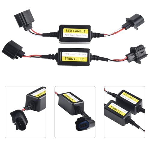 Decodificador Canbus LED H13 9008 anti parpadeo para auto miniatura 5