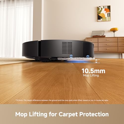 Image of DREAME L50 Plus Self-Emptying Robot Vacuum and Mop Combo, 120 Days Hands-Off Dust Collection, 25000Pa Suction, MopExtend Edge Cleaning, Dual Anti-Tangle Brush, 10.5mm Mop Lifting, 4L Dust Bag